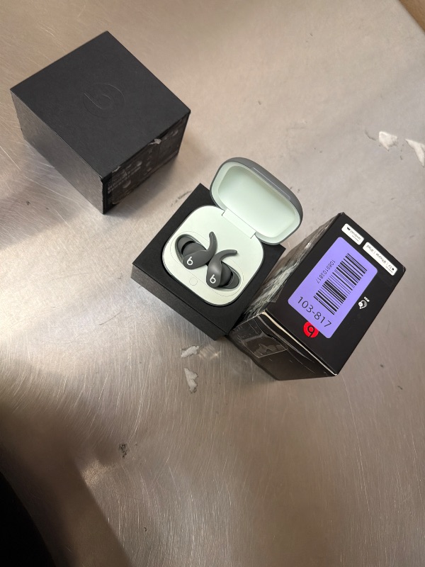 View 5 of Beats Fit Pro True Wireless Noise Cancelling Earbuds - Sage Gray
