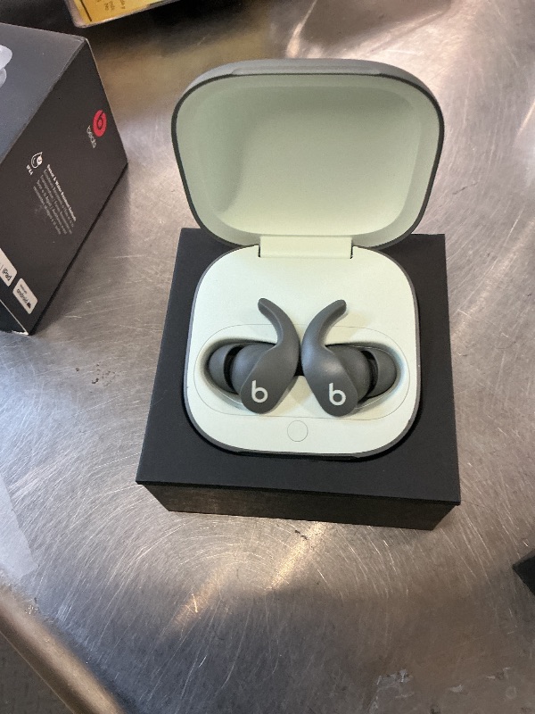 View 3 of Beats Fit Pro True Wireless Noise Cancelling Earbuds - Sage Gray