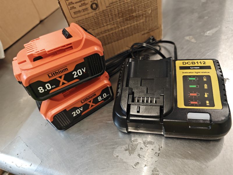 View 2 of Replacement Battery & Charger  20V 