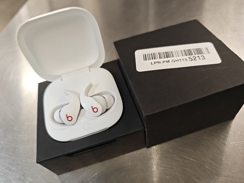 Photo 1 of Beats Fit Pro True Wireless Noise Cancelling Earbuds - Beats White