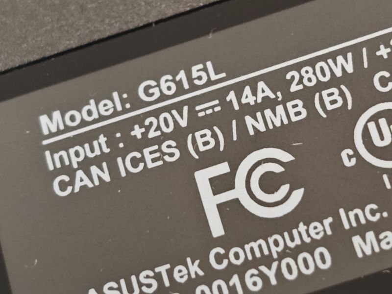 Photo 1 of ASUS ROG Strix G16 Gaming Laptop