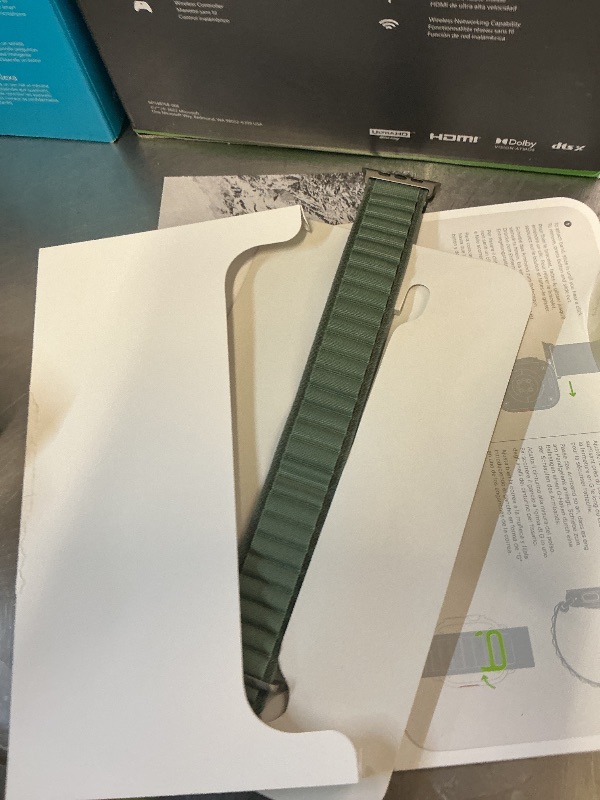 Photo 1 of Apple Watch Ultra GPS + Cellular 49mm Titanium Case Green Alpine Loop