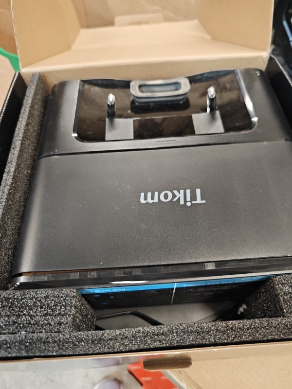 Photo 1 of Tikom Robot Vacuum and Mop with Self-Emptying Base