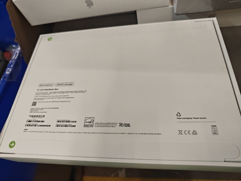 Photo 1 of Apple 2026 MacBook Neo 13-inch Laptop with A18 Pro chip: Built for AI and Apple Intelligence, Liquid Retina Display, 8GB Unified Memory, 256GB SSD Storage, 1080p FaceTime HD Camera; Blush