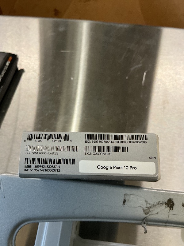 Photo 1 of Google Pixel 10 Pro - Unlocked Smartphone - Obsidian - 1 TB
