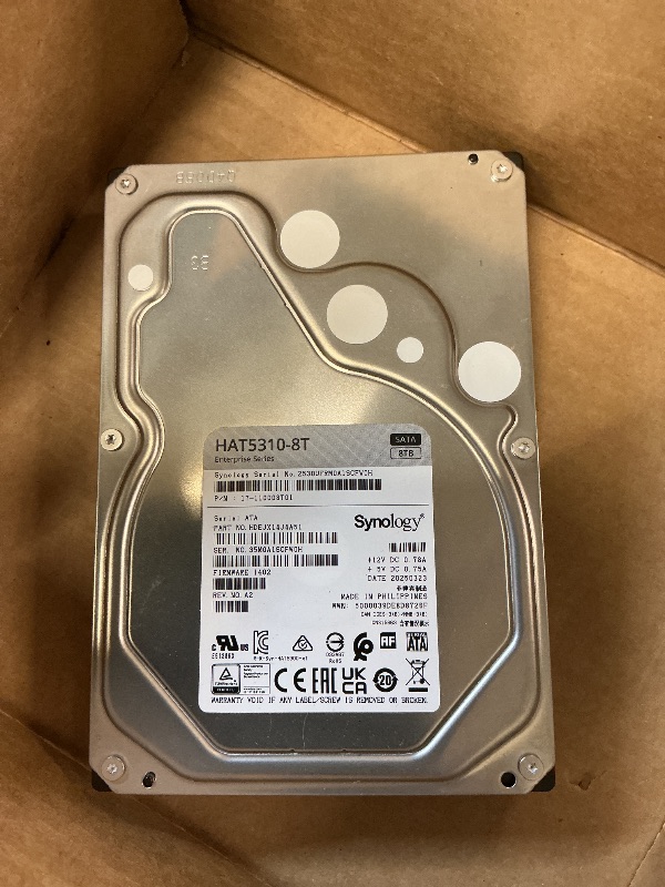Photo 1 of Synology HAS5300 8TB Enterprise SAS HDD