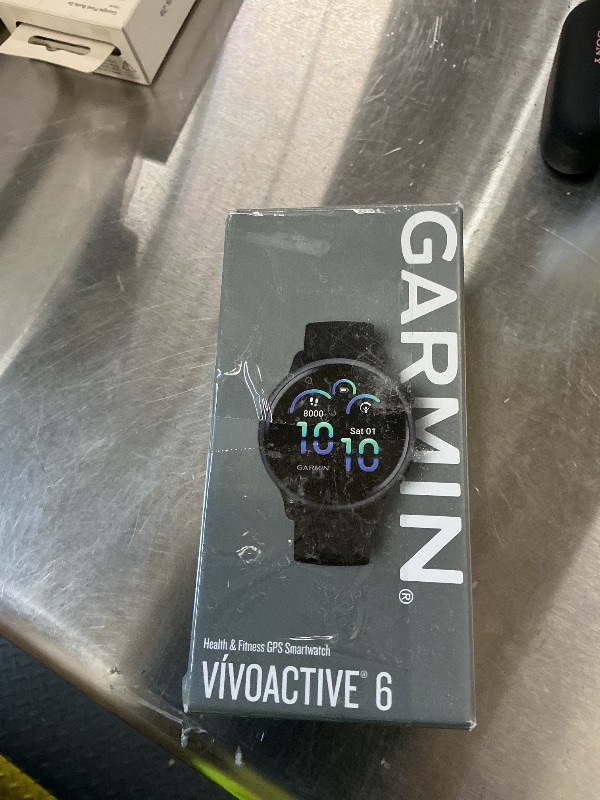 Photo 1 of Garmin vívoactive® 6, Health & Fitness GPS Smartwatch, 42mm, Slate
