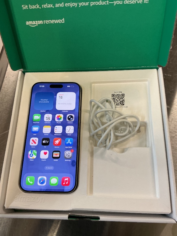Photo 1 of Apple iPhone (Renewed Premium) 16 Pro Max, US Version, 256GB, Natural Titanium - Unlocked