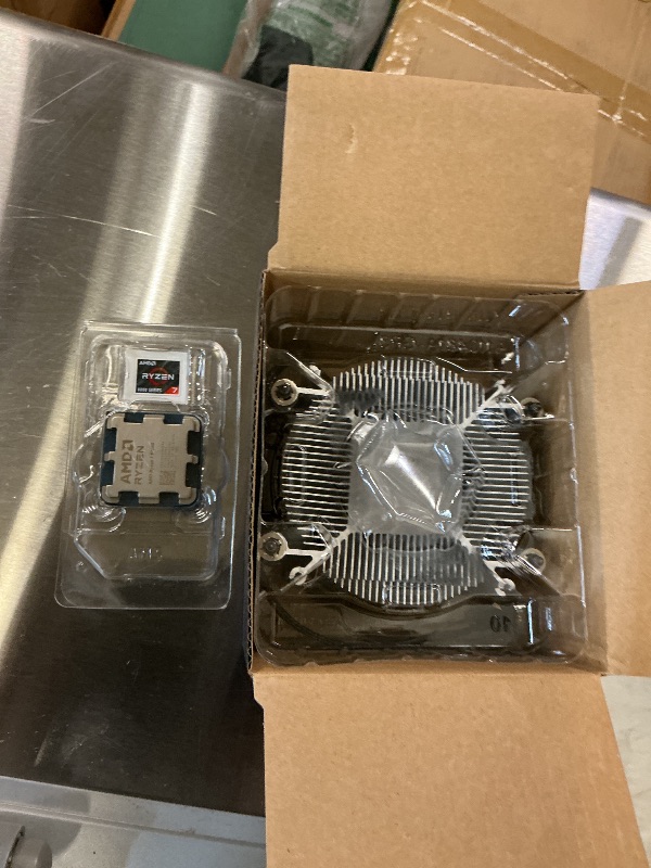 Photo 1 of AMD Ryzen 7 9800X3D Desktop Processor