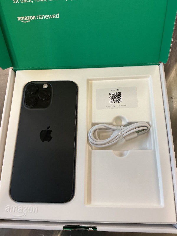 Photo 1 of Apple iPhone 16 Pro Max 256GB Black Titanium Unlocked