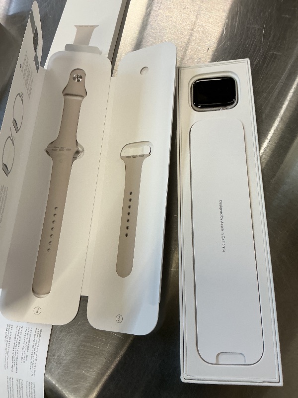 Photo 1 of BEIGE NOT RED— Apple Watch Series 7 Smartwatch