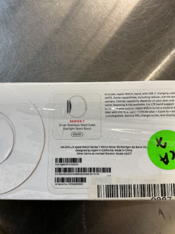 Photo 1 of BEIGE NOT RED— Apple Watch Series 7 Smartwatch