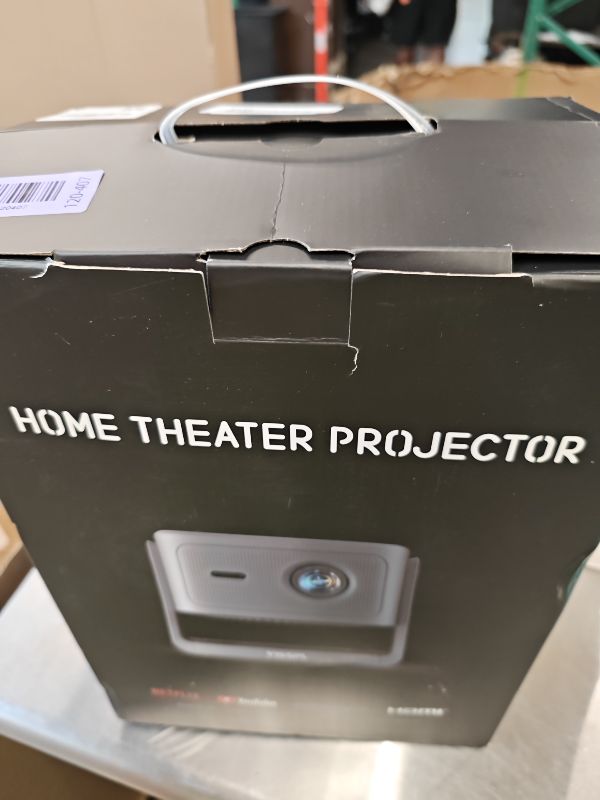 Photo 1 of VISSPL Smart 4K Projector with WiFi 6, Bluetooth 5.2, 3000 ANSI Lumens