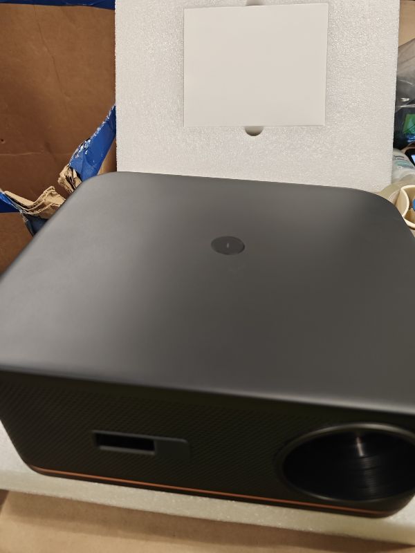 Photo 1 of HAPPRUN 2000 ANSI 4K Decoding Projector with WiFi and Bluetooth, Auto Focus