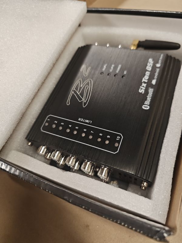 Photo 1 of B2 Audio Black 4V 10-Channel DSP with Bluetooth App