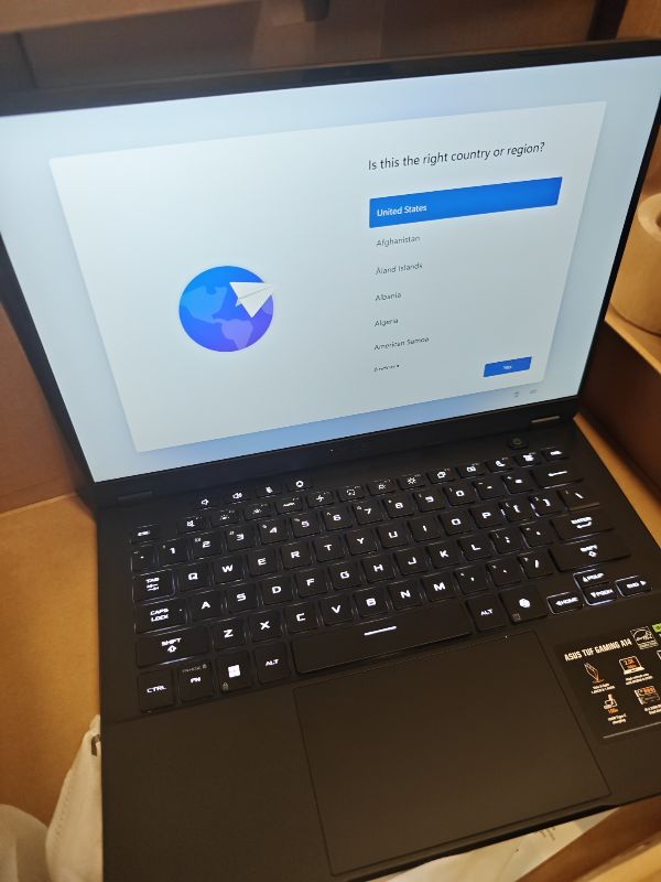 Photo 1 of ASUS TUF Gaming A14 Laptop