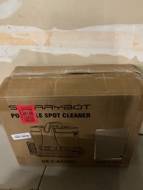 Photo 1 of STARRYBOT Portable Carpet Cleaner Machine, Gray, 18Kpa Suction