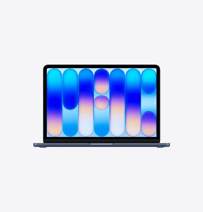 Photo 1 of Blue indigo MacBook neo