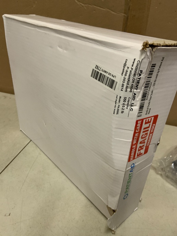 Photo 1 of Patient Aid Medical Floor Scale | 550 lb Capacity | 12"x 12.5" Platform
