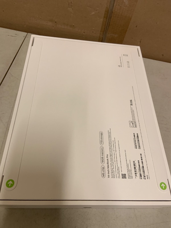 Photo 1 of Apple 2025 MacBook Pro Laptop with Apple M5 chip with 10?core CPU and 10?core GPU: Built for AI, 14.2-inch Liquid Retina XDR Display, 16GB Unified Memory, 1TB SSD Storage; Space Black