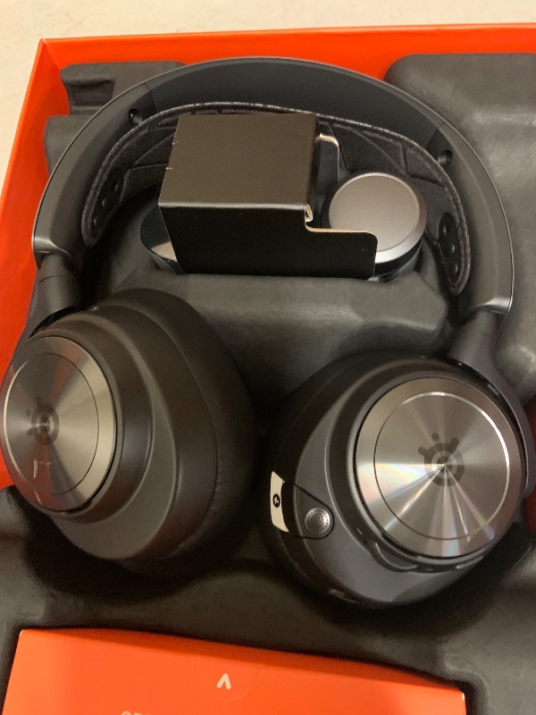 Photo 1 of SteelSeries Arctis Nova Pro Wireless Multi-System Gaming Headset - Premium Hi-Fi Drivers - Active Noise Cancellation - Infinity Power System - ClearCast Gen 2 Mic - PC, PS5, PS4, Switch, Mobile