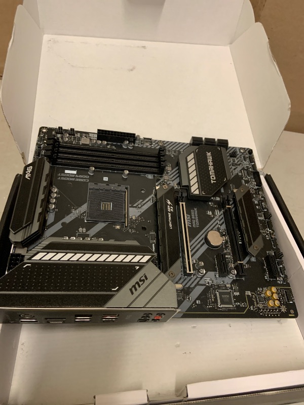 Photo 1 of MSI MAG B550 Tomahawk Gaming Motherboard AM4 DDR4