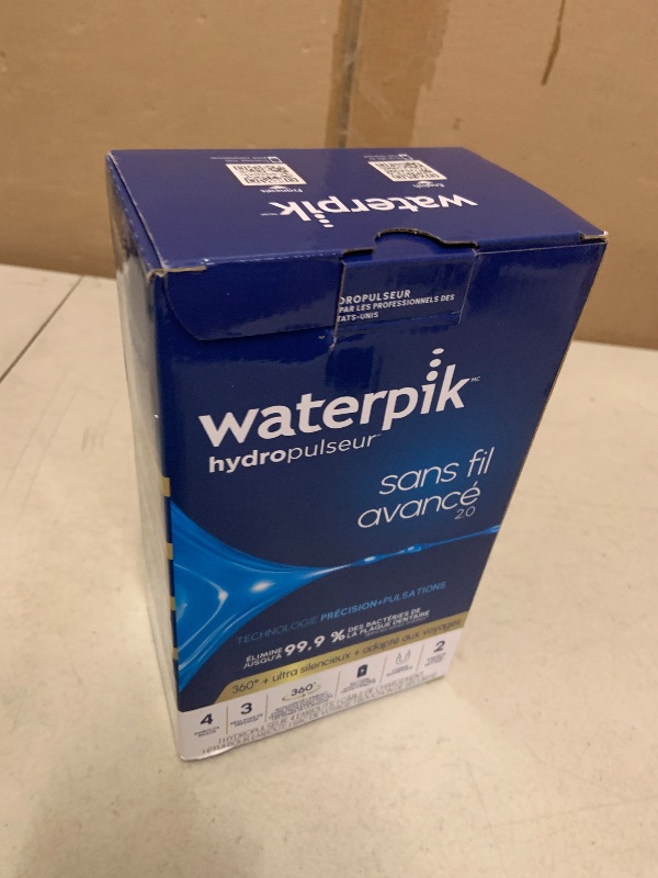 Photo 1 of Waterpik Cordless Advanced Water Flosser, Black