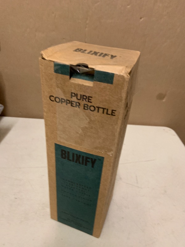 Photo 1 of BLIXIFY Copper Water Bottle 34oz