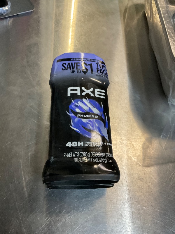 View 2 of AXE Phoenix Deodorant Stick for Men, 3 oz Twin Pack