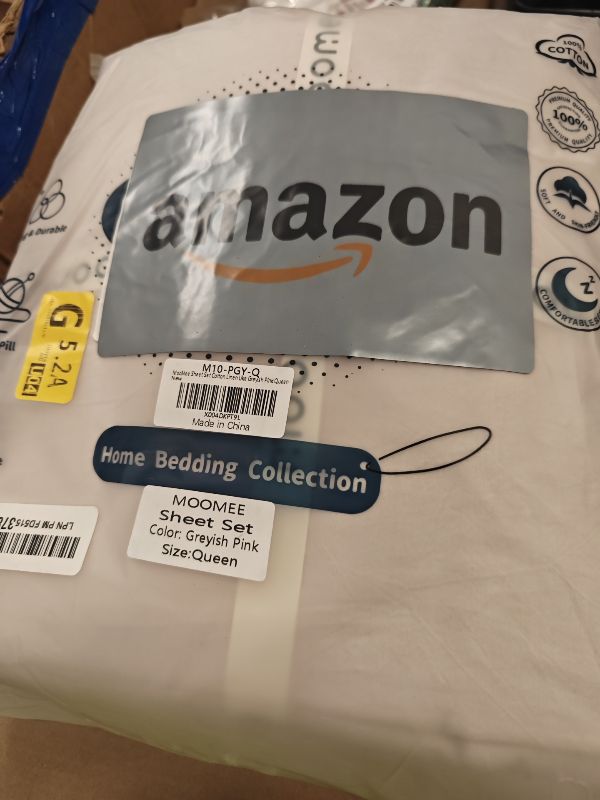 Photo 1 of MooMee Washed Cotton Sheet Set Queen