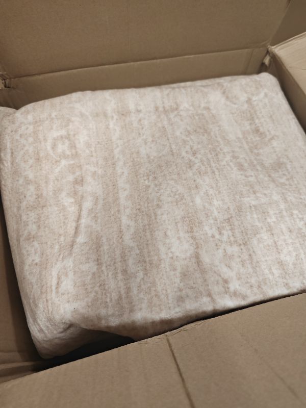 Photo 1 of Nakagishi Neutral 4x4 Area Rug, Beige
