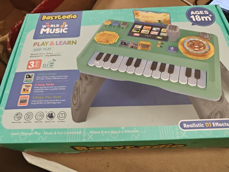 Photo 1 of Basytodio Baby DJ Table Musical Piano Toy