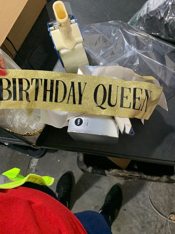Photo 1 of Asija Birthday King Crown and Sash Gift Set