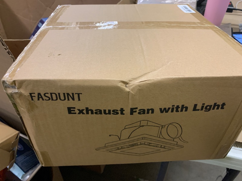 Photo 1 of FASDUNT Bathroom Exhaust Fan with Light
