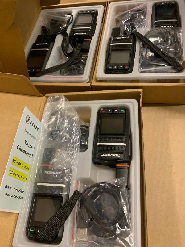 View 2 of TIDRADIO TD-G18 Walkie Talkie 4G LTE POC Radio (6-Pack)