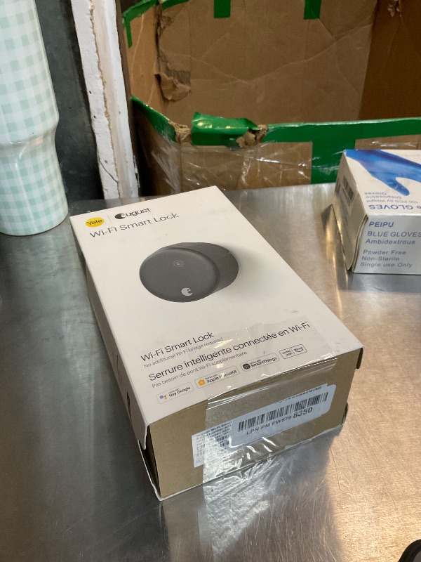 View 2 of August Wi-Fi Smart Lock - Matte Black (4th Gen)