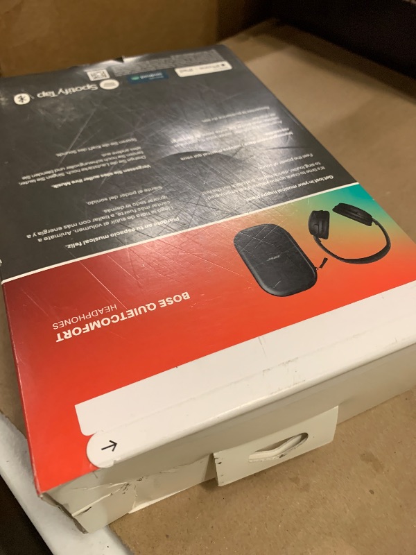 Photo 1 of Bose QuietComfort Headphones - Wireless Bluetooth Headphones, Active Over Ear Noise Cancelling and Mic, USB-C Charging, Deep Bass, Up to 24 Hours of Playtime, Black