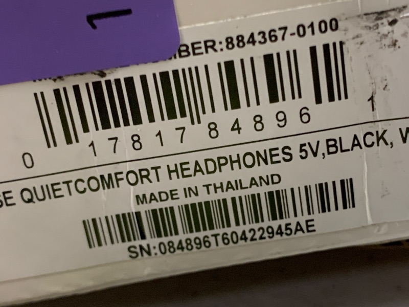 Photo 1 of Bose QuietComfort Headphones - Wireless Bluetooth Headphones, Active Over Ear Noise Cancelling and Mic, USB-C Charging, Deep Bass, Up to 24 Hours of Playtime, Black