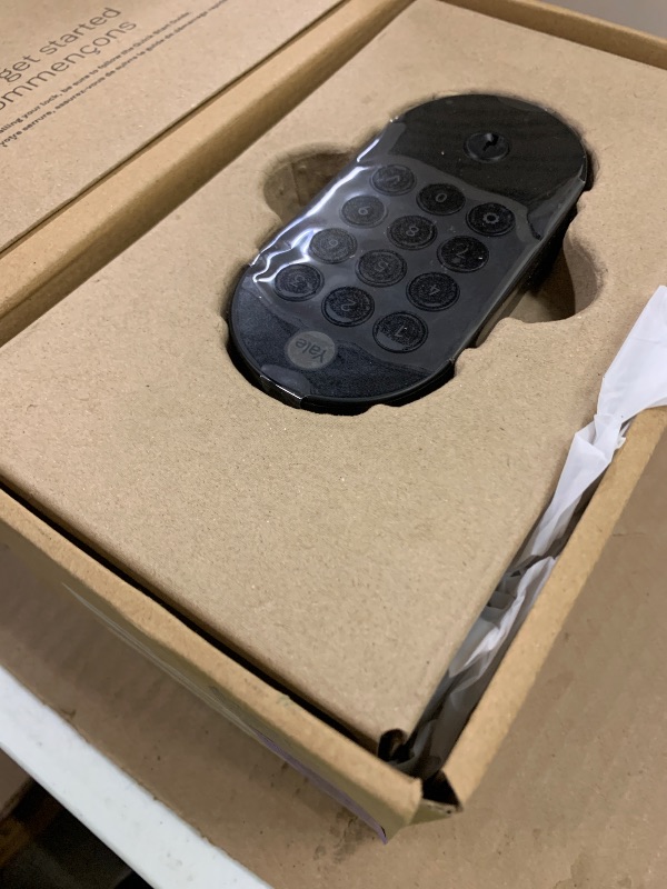 Photo 1 of Yale Keyed Smart Lock with Google Matter, Matte Black
