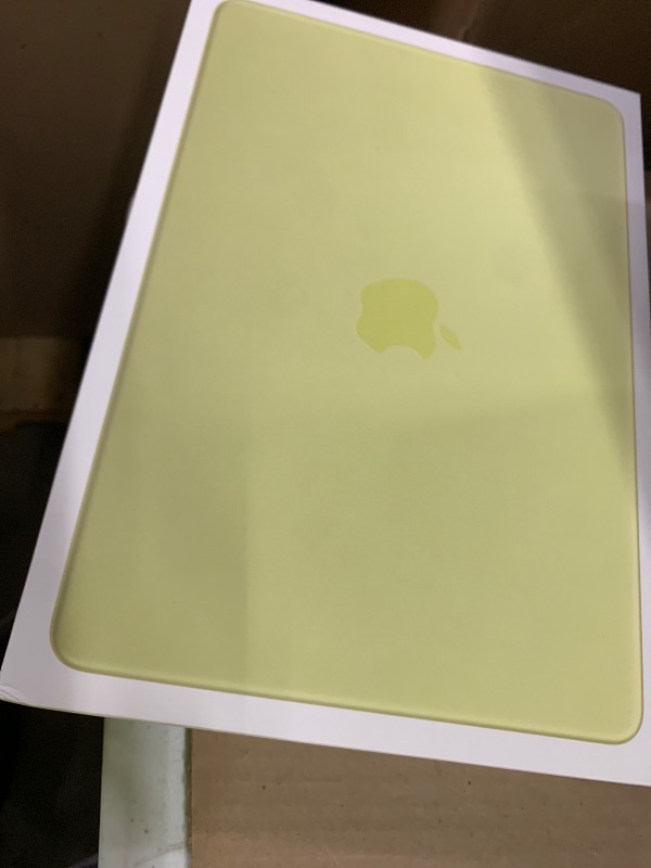 Photo 1 of Apple 2026 MacBook Neo 13-inch Laptop with A18 Pro chip: Built for AI and Apple Intelligence, Liquid Retina Display, 8GB Unified Memory, 256GB SSD Storage, 1080p FaceTime HD Camera; Citrus