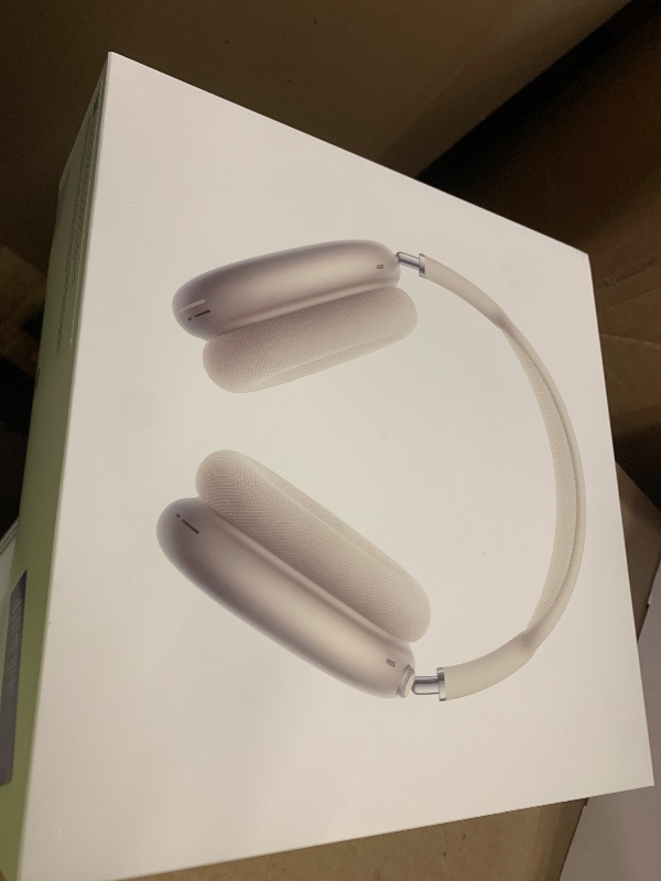 Photo 1 of Apple AirPods Max 2 Wireless Over-Ear Headphones, Active Noise Cancellation, Adaptive Audio, Personalized Spatial Audio, Live Translation, Bluetooth Headphones for iPhone – Starlight