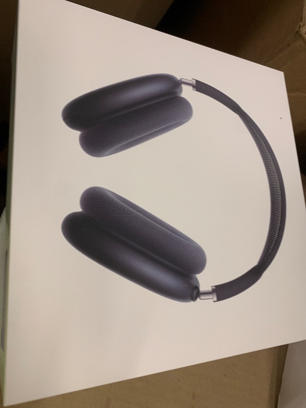 Photo 1 of Apple AirPods Max Wireless Over-Ear Headphones, Pro-Level Active Noise Cancellation, Transparency Mode, Personalized Spatial Audio, USB-C Charging, Bluetooth Headphones for iPhone - Midnight