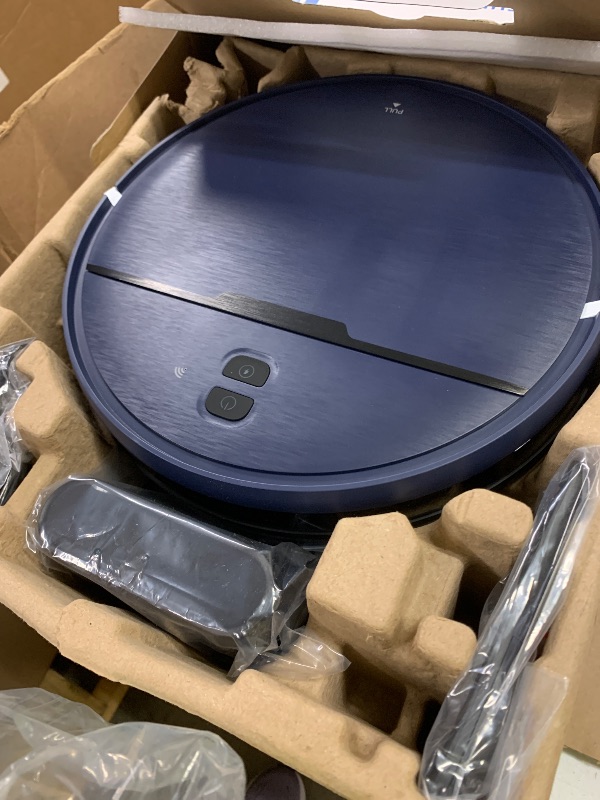 Photo 1 of Robot Vacuum and Mop Combo, 2 in 1 Robot Vacuum Cleaner with WiFi/App, Smart Robotic Vacuums with Strong Suction, Schedule, Self-Charging, Slim, Quiet, Ideal for Hard Floor, Pet Hair, Low Pile Carpet