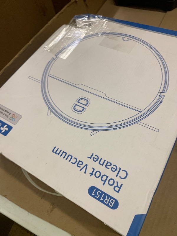 Photo 1 of Robot Vacuum and Mop Combo, 2 in 1 Robot Vacuum Cleaner with WiFi/App, Smart Robotic Vacuums with Strong Suction, Schedule, Self-Charging, Slim, Quiet, Ideal for Hard Floor, Pet Hair, Low Pile Carpet
