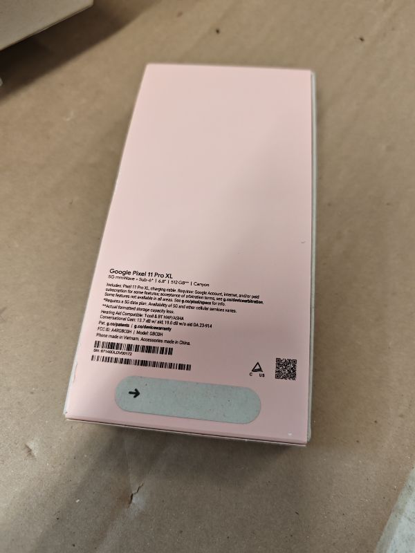 View 4 of Google Pixel 11 Pro XL - Unlocked Smartphone, Gemini - 512 GB - Canyon