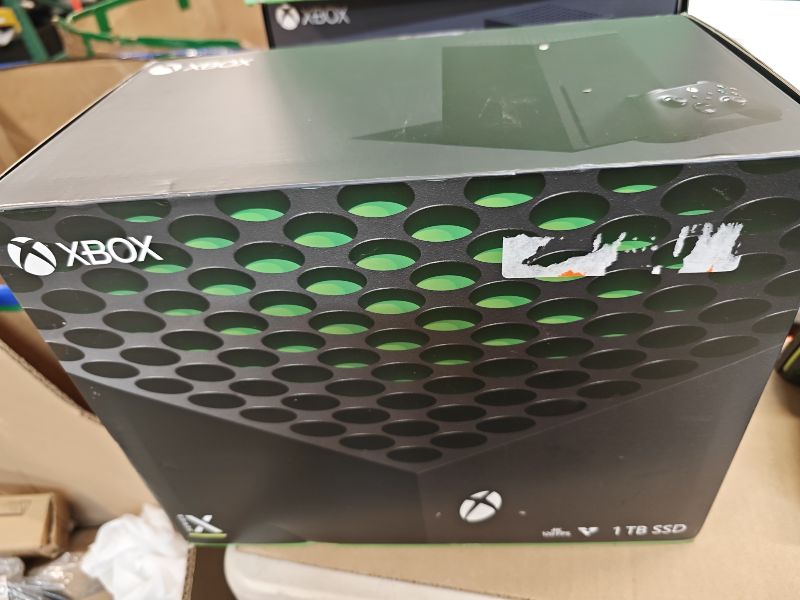 Photo 1 of Xbox Series X - Gaming Console - 1TB SSD - Includes Wireless Controller - 4K Gaming - 120FPS - Carbon Black