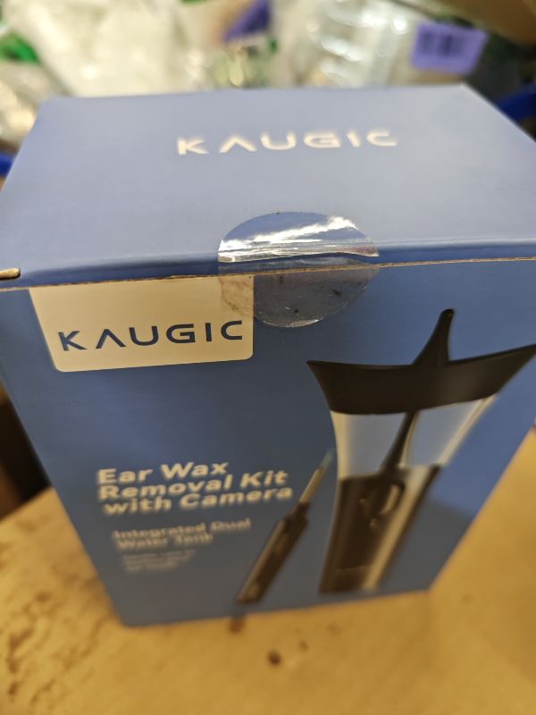 Photo 1 of KAUGIC Manual Ear Cleaner with Camera - Black