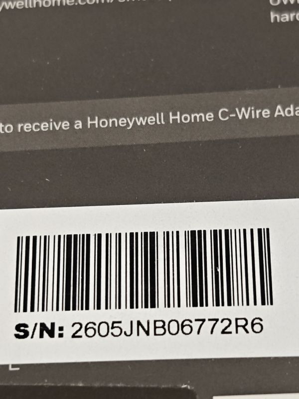 Photo 1 of Honeywell Home X7S Smart Wi-Fi Programmable Thermostat, White