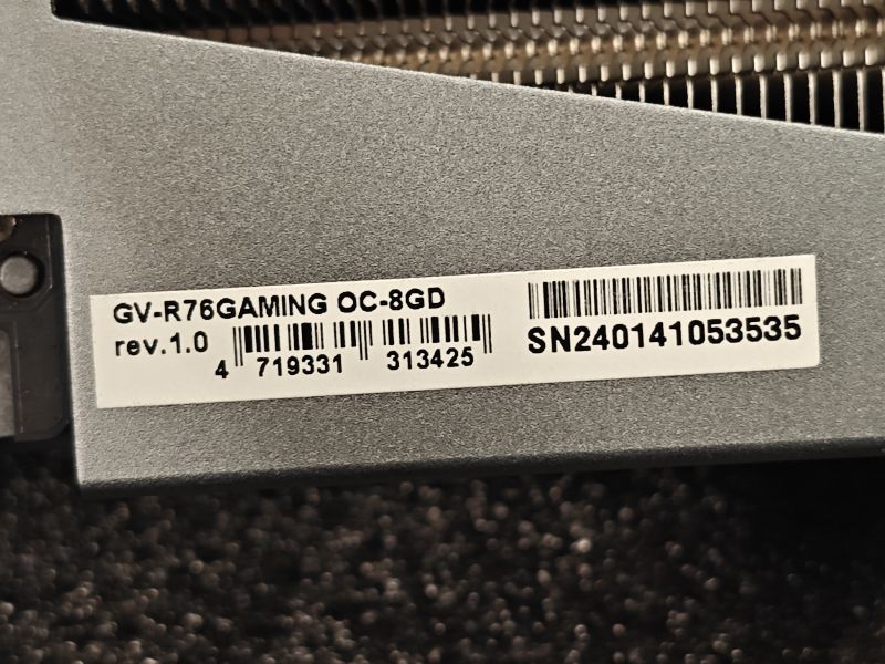 Photo 1 of GIGABYTE Radeon RX 7900 XTX Gaming OC Graphics Card