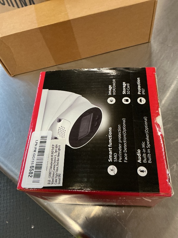 Photo 1 of OHBET DahuaSecurity Metal 4K 8MP PoE IP Turret Camera